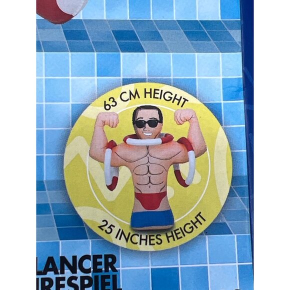 Inflatable Hunk Ring Toss Game 25" Indoor/Outdoor Fun - Picture 6 of 6